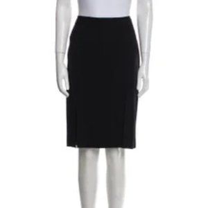 Dolce & Gabbana Virgin Wool Knee-Length Skirt Size: M | US6, IT42